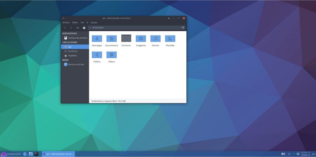 EndeavourOS screenshot 2